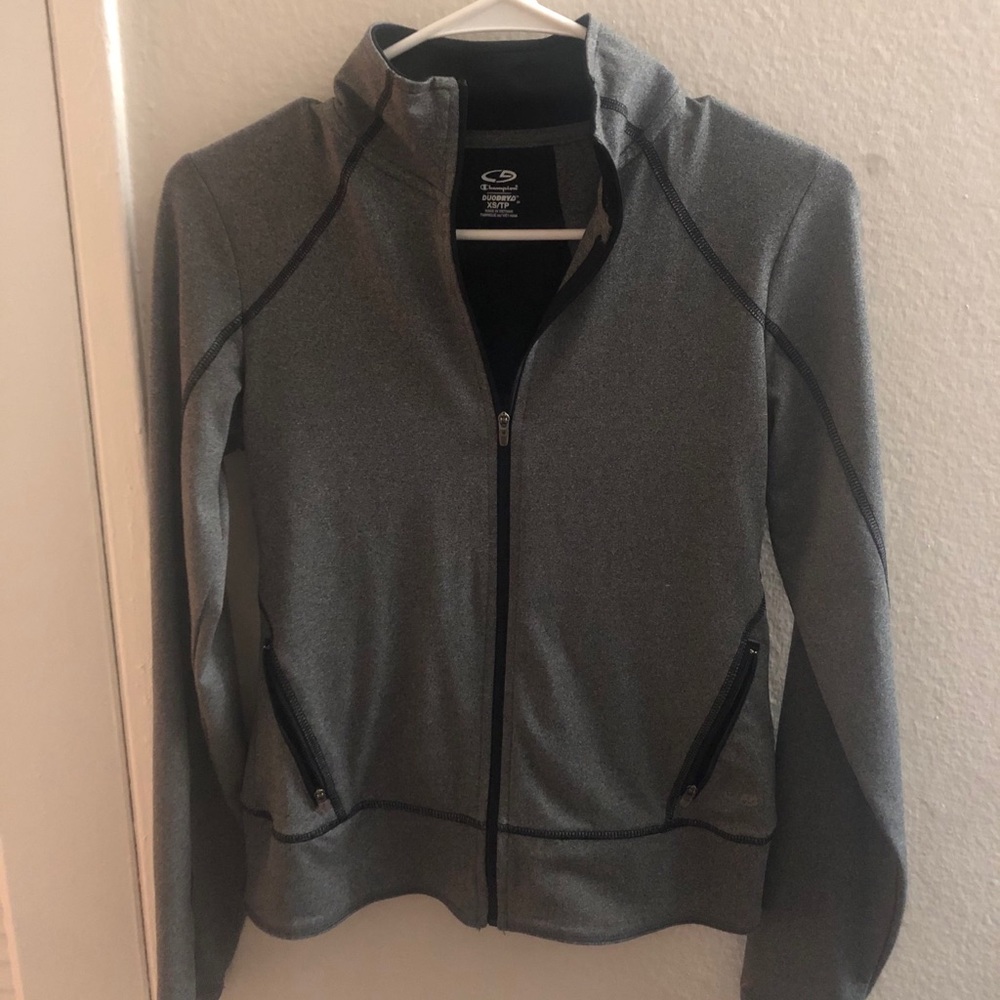 Champion Gray Workout Jacket